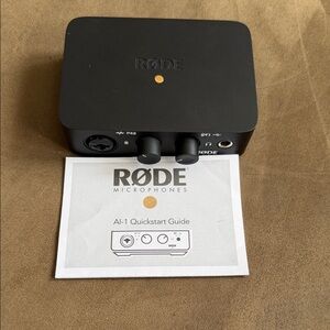 RØDE Black Audio Interface